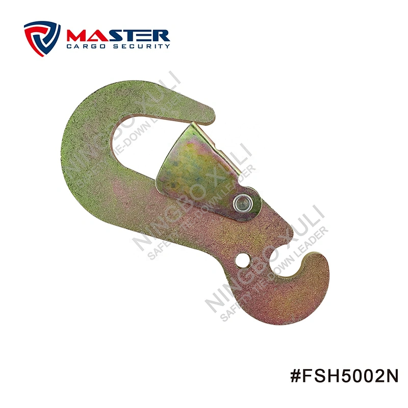 50mmx3000kgs Flat Snap Hook w/o Spacers for Cargo Lashing