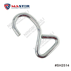 25mmx500kgs S Hook for Cargo Lashing
