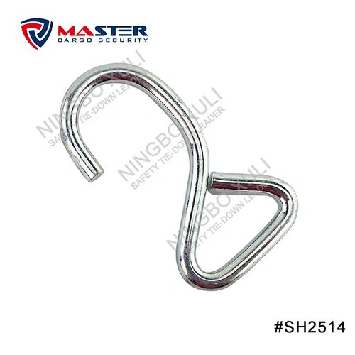 25mmx500kgs S Hook for Cargo Lashing