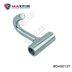 50mmx1362kgs Single Finger Hook with Tube for Cargo Lashing