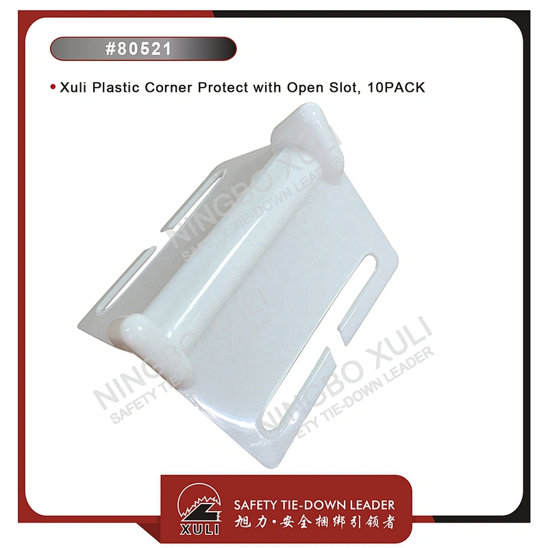 Xuli Plastic Corner Protect with Open Slot, 10PACK