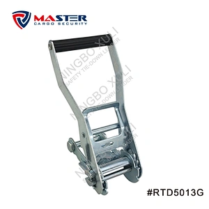 50mmx5000kgs Ratchet Buckle 13 Teeth Long Wide Handle for Cargo Lashing RTD5013G