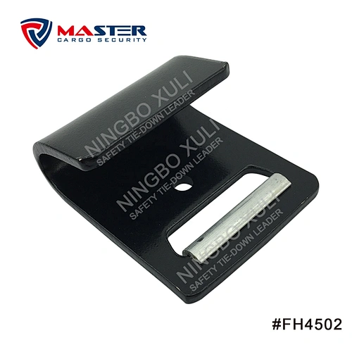 50mmx4540kgs Flat Hook with Alu.Clip for Cargo Lashing