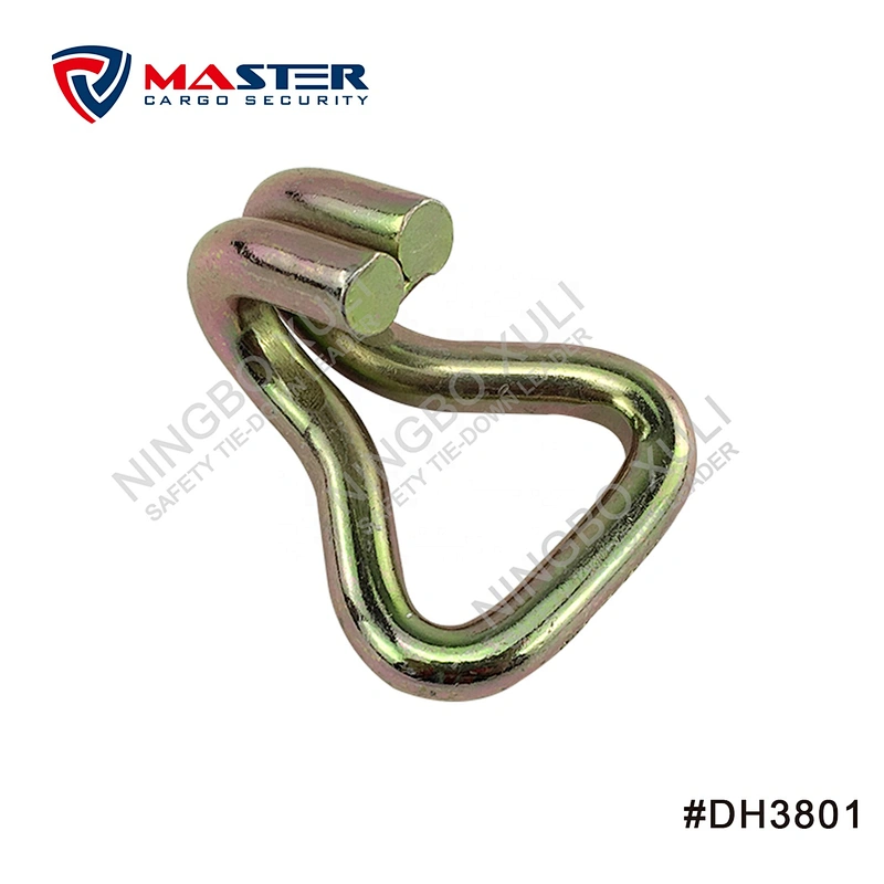 35mmx3000kgs Double J Hook for Cargo Lashing