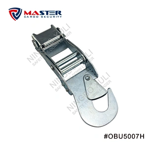 45mmx2270kgs Overcenter Buckle with Snap Hook for Cargo Lashing
