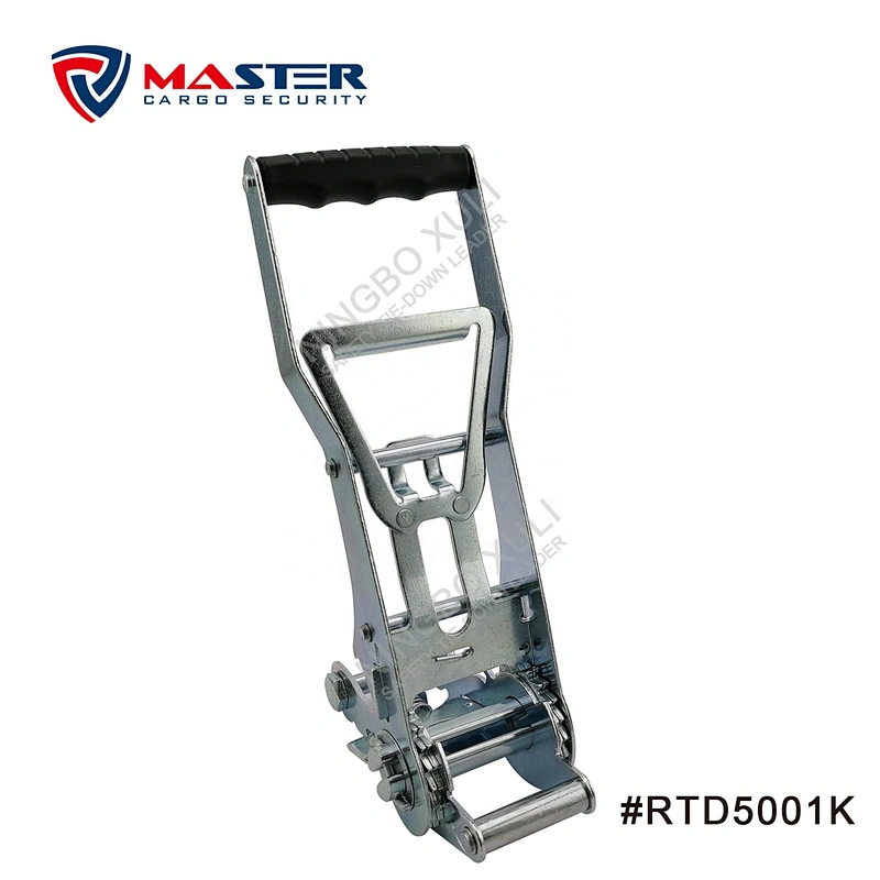 50mmx5000kgs Ratchet Buckle Long Handle Ergo for Cargo Lashing