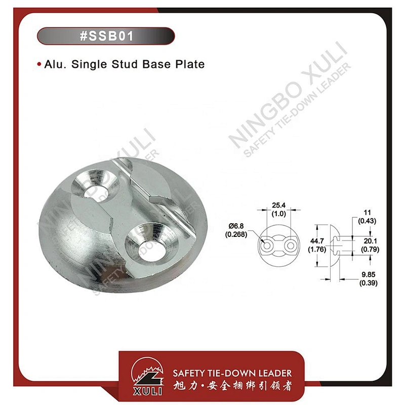 Alu. Single Stud Base Plate