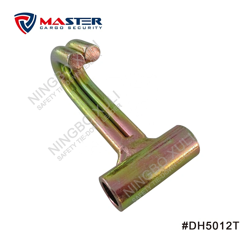 50mmx2270kgs Double Finger Hook with Tube for Cargo Lashing