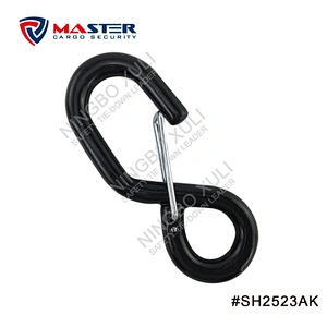 25mmx1360kgs S Hook with Keeper for Cargo Lashing