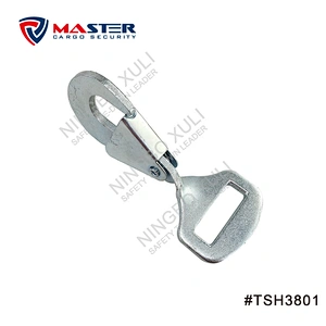 35mmx3000kgs Twisted Hook with Latch for Cargo Lashing