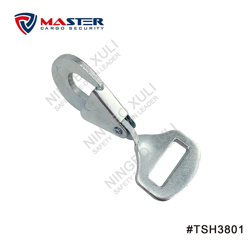 35mmx3000kgs Twisted Hook with Latch for Cargo Lashing