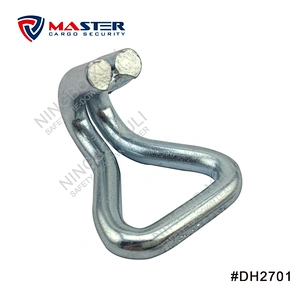 25mmx1500kgs Double J Hook for Cargo Lashing
