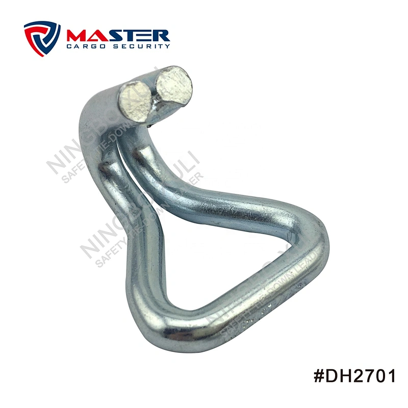25mmx1500kgs Double J Hook for Cargo Lashing