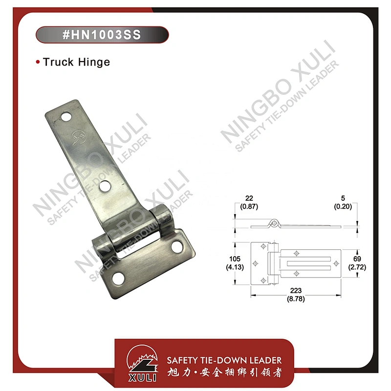 HN1003SS Stainless Steel Truck Hinge