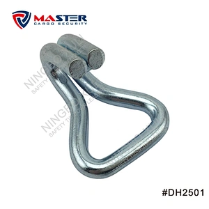 25mmx800kgs Double J Hook for Cargo Lashing