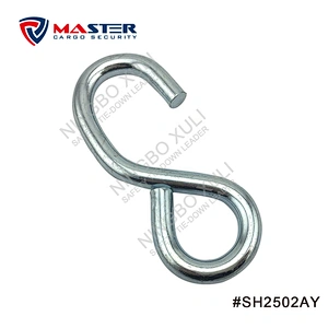 25mmx750kgs S Hook for Cargo Lashing