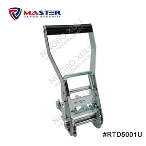 50mmx5000kgs Ratchet Buckle Long Wide Handle for Cargo Lashing RTD5001U