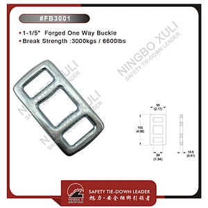 32mmx3000kgs Forged One Way Buckle