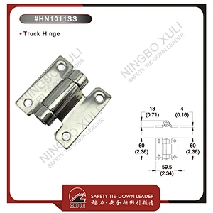 HN1011SS Stainless Steel Truck Hinge
