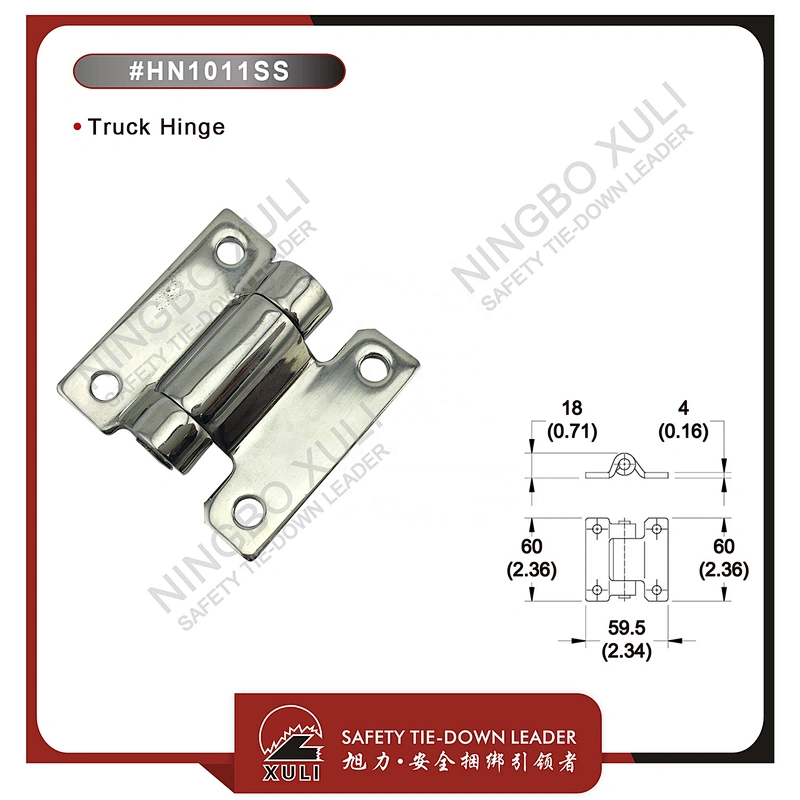 HN1011SS Stainless Steel Truck Hinge