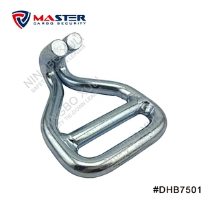 75mmx10000kgs Double J Hook with Bar for Cargo Lashing