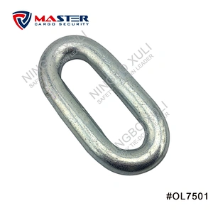75mmx10000kgs Oval Ring for Cargo Lashing Accessory