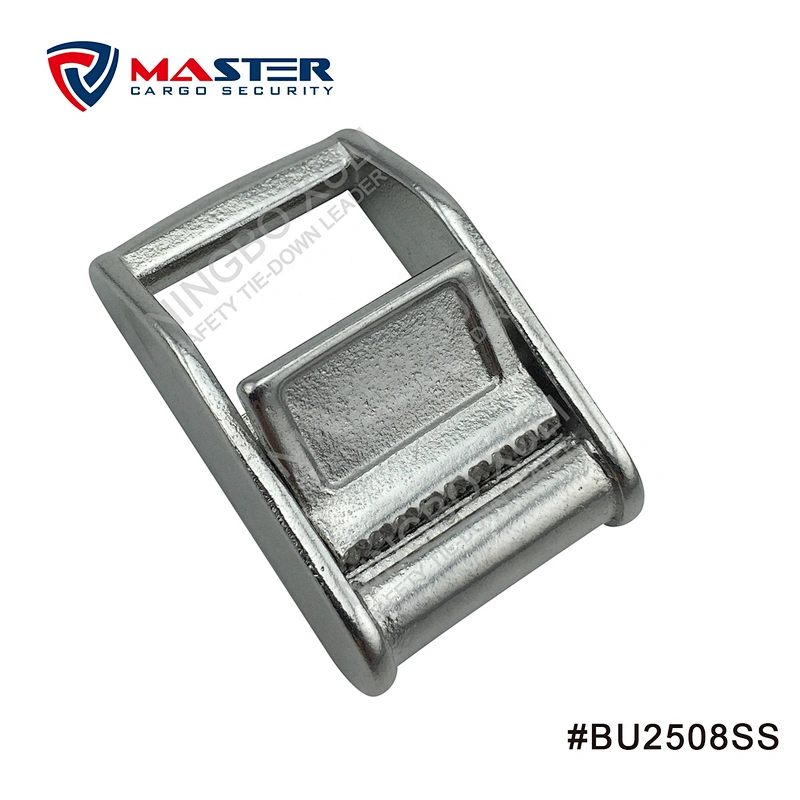 25mmx500kgs Stainless Steel Cam Buckle for Cargo Lashing