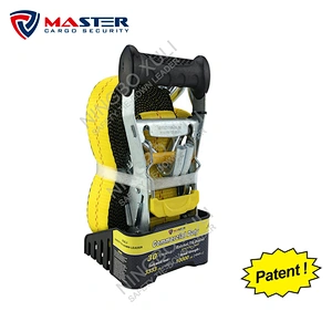 Xuli Joystick Strap-Holder Ratchet Tie Down-Commercial Duty Straps for the Heaviest Loads - Haul Large Equipments, Tracto