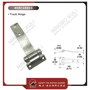 HN1009SS Stainless Steel Truck Hinge