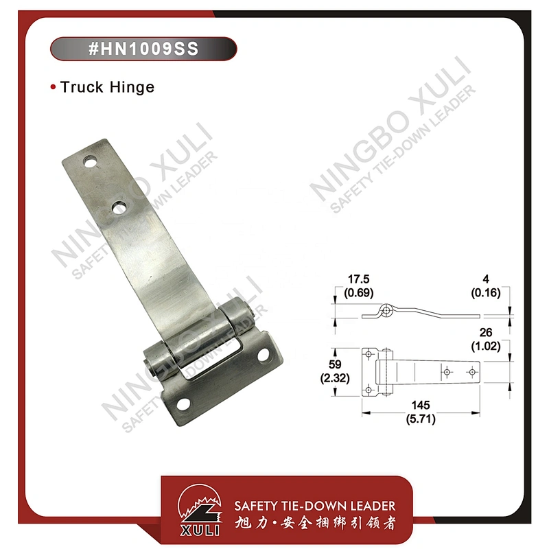 HN1009SS Stainless Steel Truck Hinge