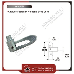 Antiluce Fastener Weldable Drop Lock