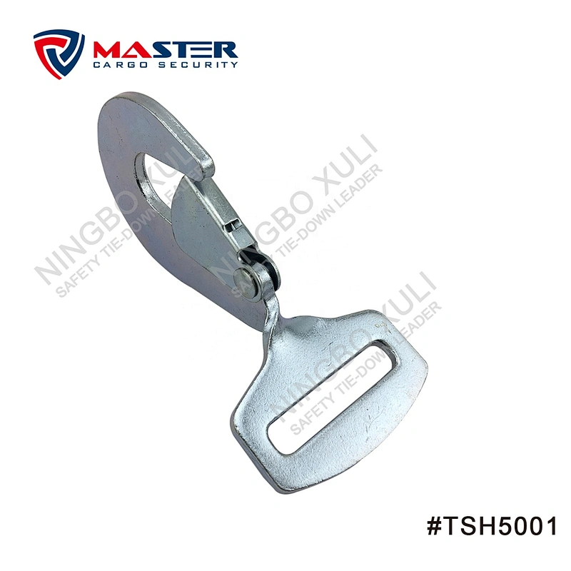 50mmx5000kgs Twisted Hook with Latch for Cargo Lashing
