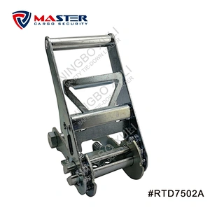 75mmx10000kgs Ratchet Buckle Short Handle for Cargo Lashing