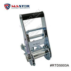 50mmx5000kgs Ratchet Buckle w/o Safe Lock Short Handle for Cargo Lashing RTD 5003A