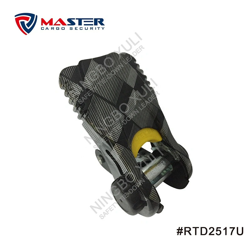 25mmx800kgs Ratchet Buckle Water-Transfer Printing Handle for Cargo Lashing