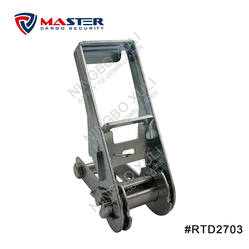 25mmx1500kgs Ratchet Buckle Standard Handle for Cargo Lashing RTD2703