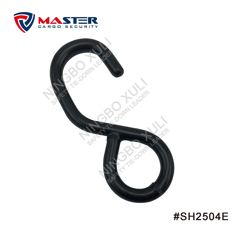 25mmx400kgs S Hook for Cargo Lashing
