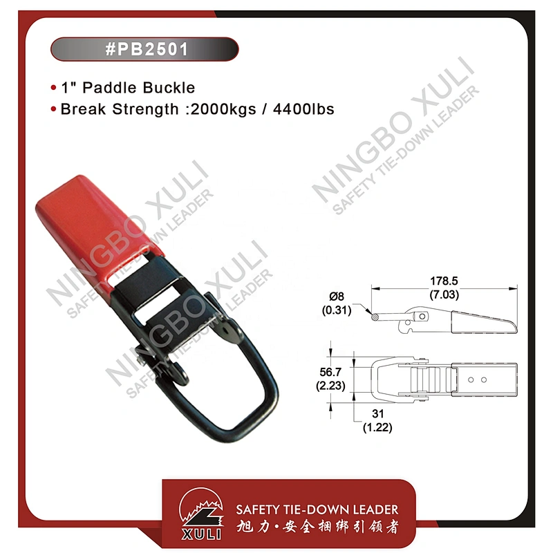 25mmx2000kgs Paddle Buckle