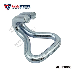 35mmx2000kgs Double J Hook for Cargo Lashing