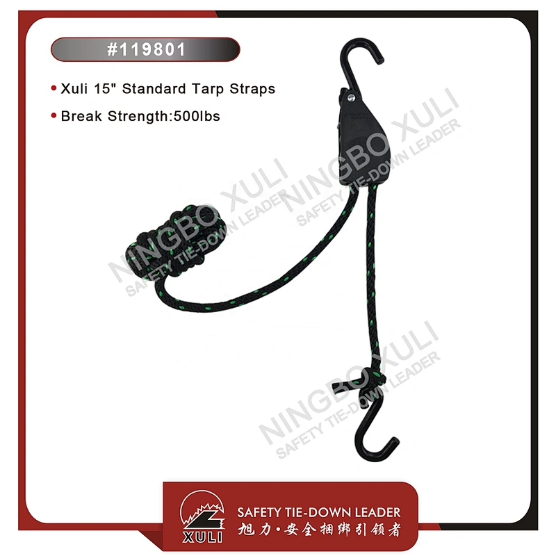 Xuli 1/2in Rope Quick Ratchet with S Hooks