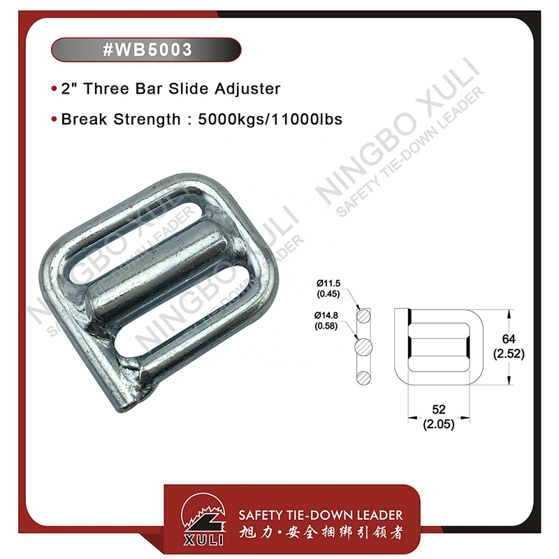 50mmx5000kgs Three Bar Slide Adjuster