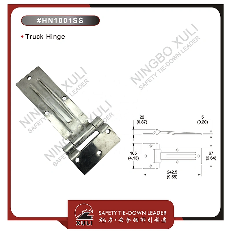 HN1001SS Stainless  Steel Truck Hinge