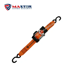 50mm 2inch heavy duty retractable tie down ratchet lashing belt for cargo securing 1500kgs strap