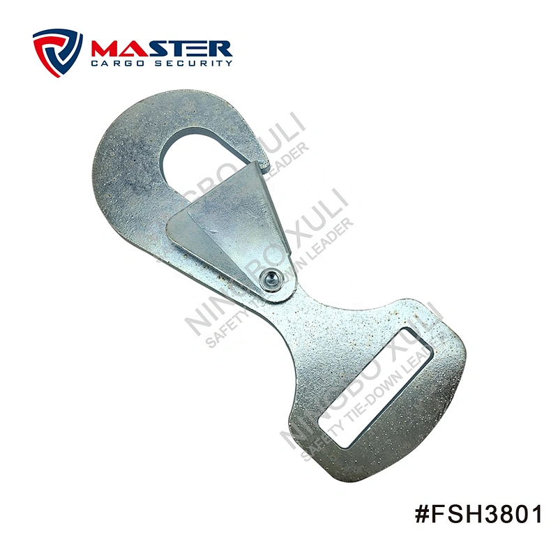 35mmx3000kgs Flat Snap Hook for Cargo Lashing