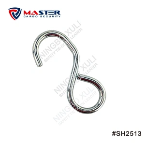 25mmx340kgs S Hook for Cargo Lashing