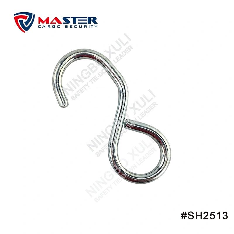 25mmx340kgs S Hook for Cargo Lashing