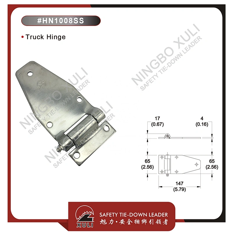 HN1008SS Stainless Steel Truck Hinge