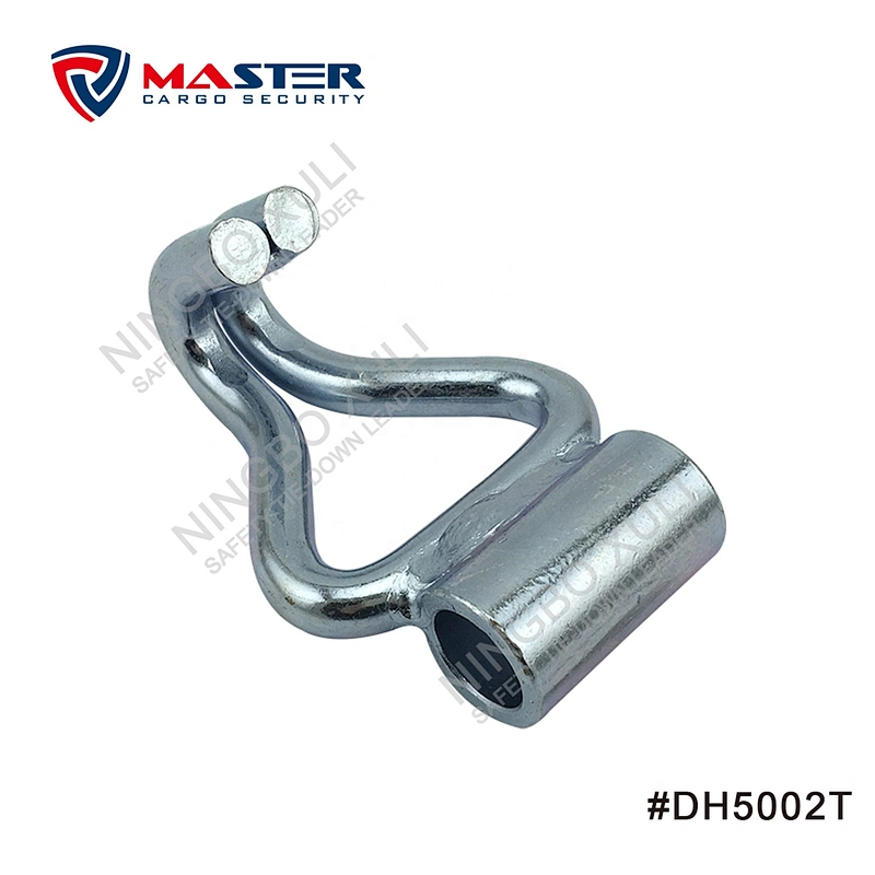 50mmx5000kgs Double J Hook with Tube for Cargo Lashing