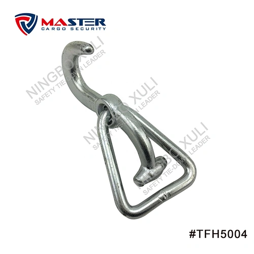 50mmx3000kgs Forged Swivel T Hook for Cargo Lashing