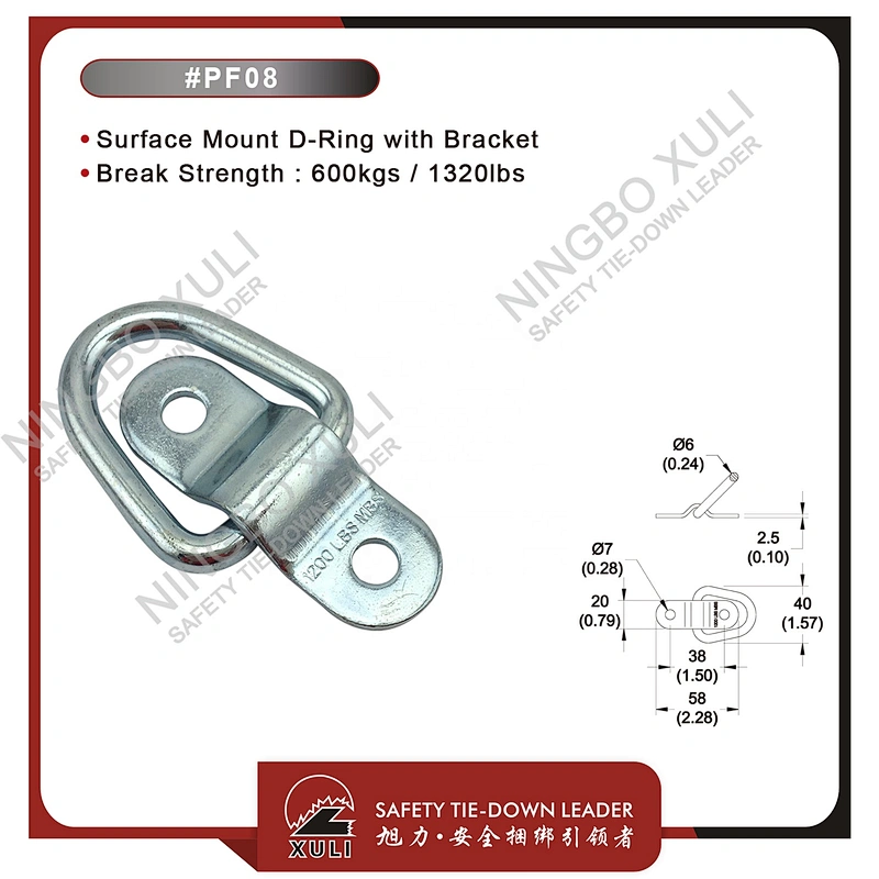 Surface Mount D-Ring with Bracket